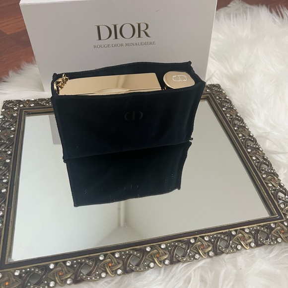 Dior Rouge Minaudiere Holiday Lipstick Set With Gold Clutch - Picture 3 of 3